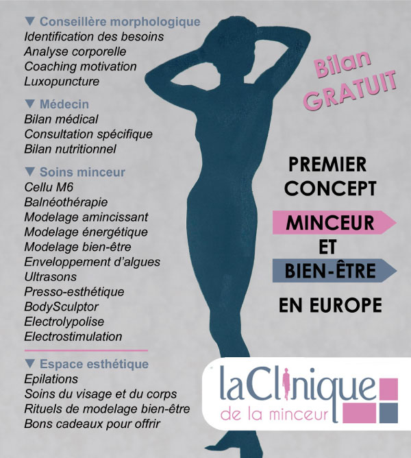 La Clinique de la minceur, premier concept en Europe